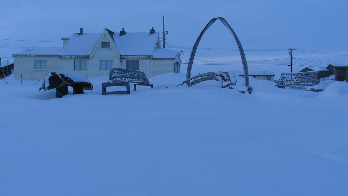 Display behind Browers Cafe