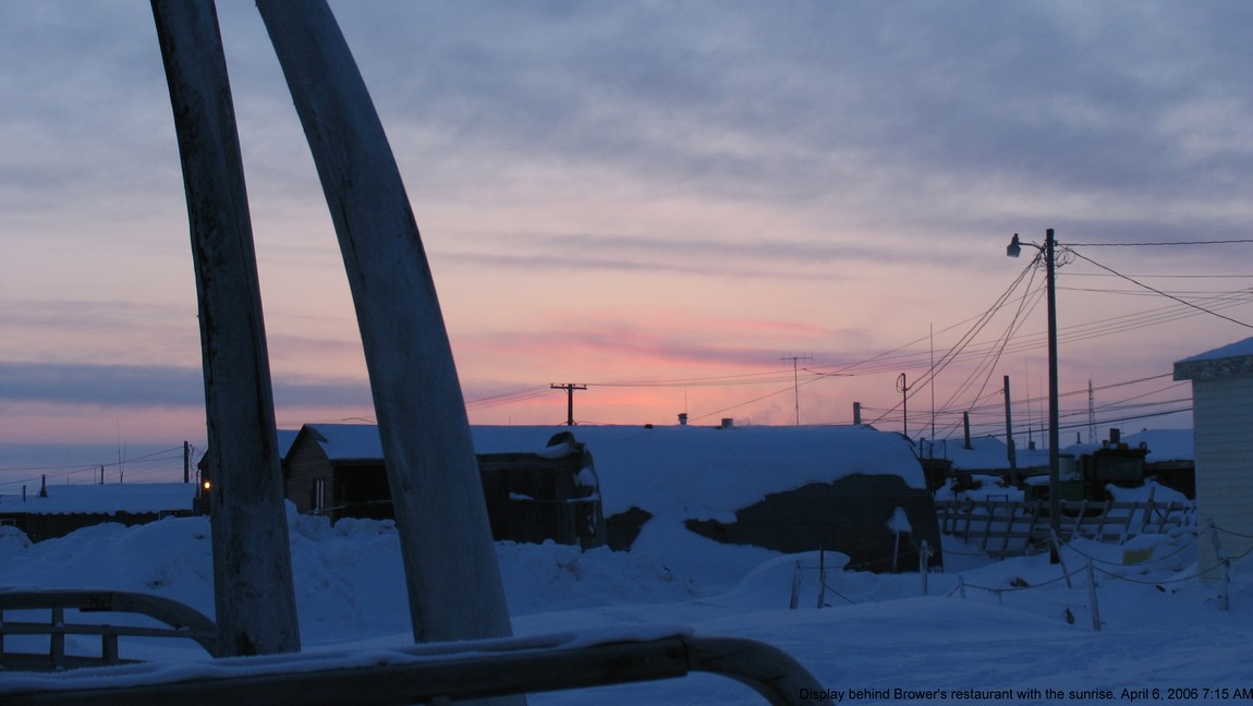 Display behind Browers Cafe