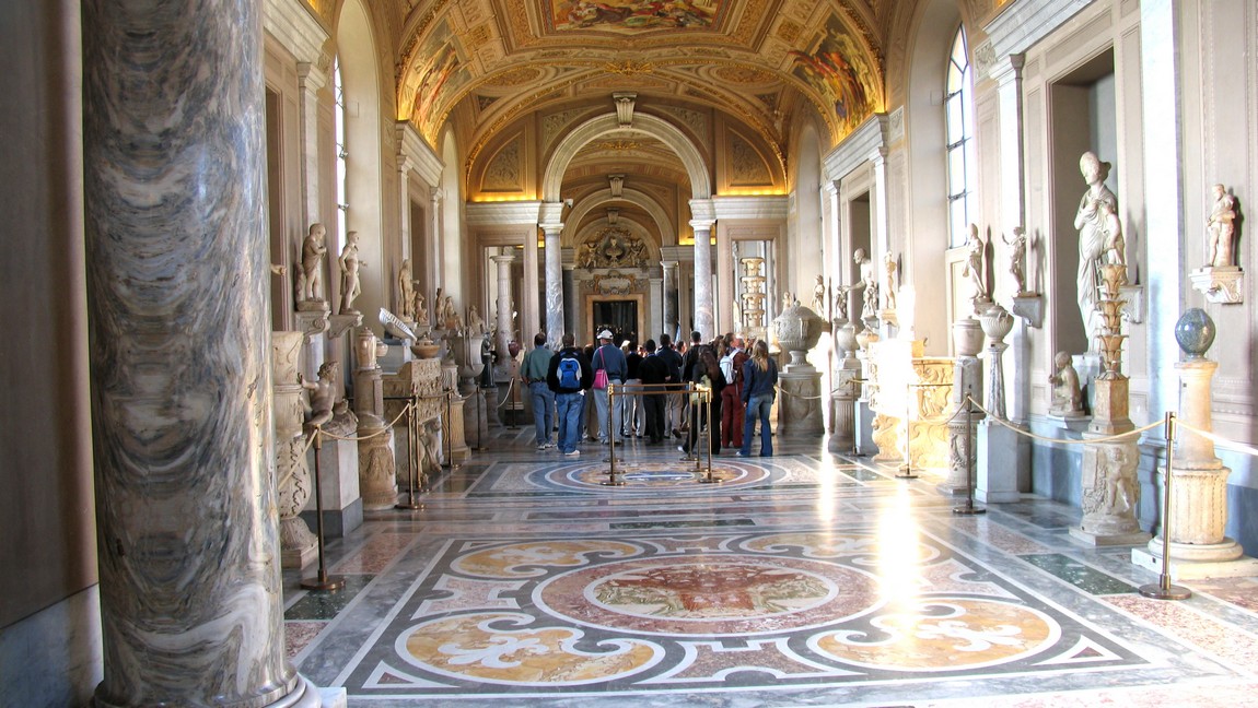 Floor of the Vatican Museum