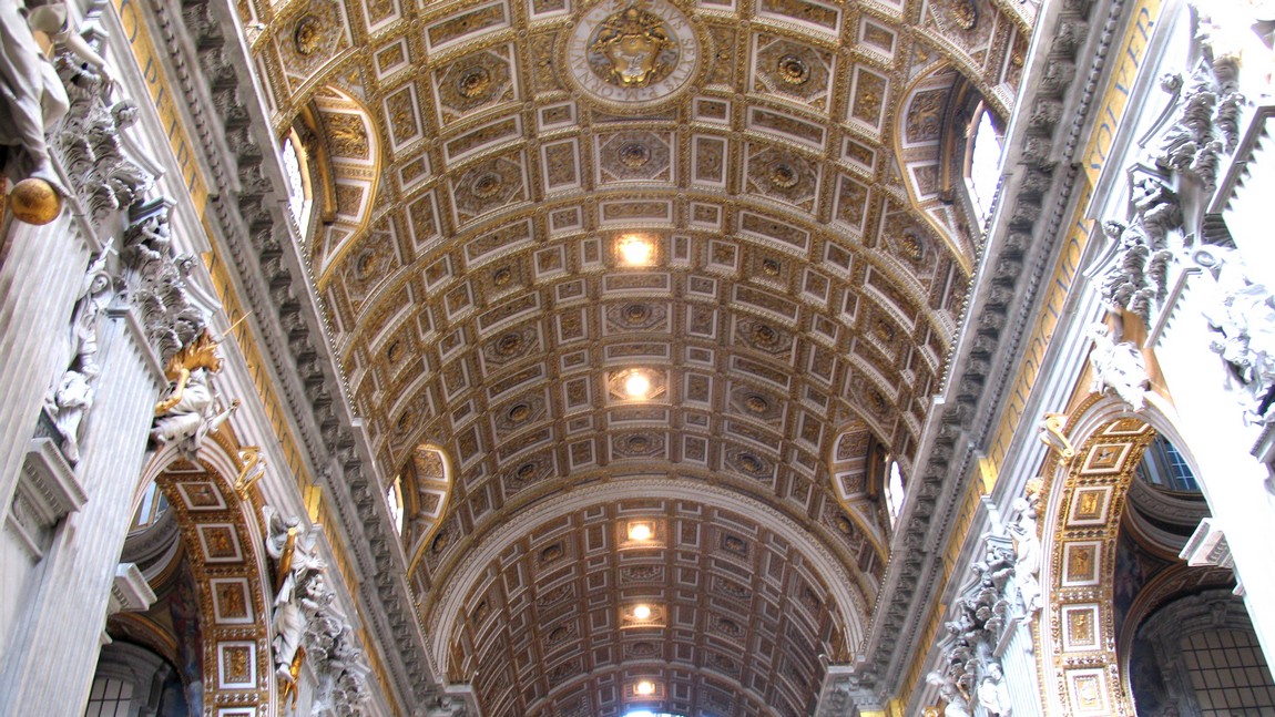 Ceiling of Saint Peter's Basilica