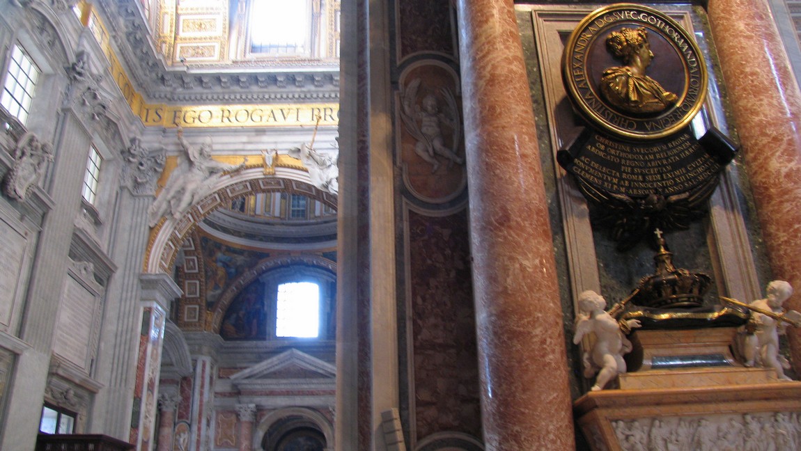 Inside Saint Peter's Basilica