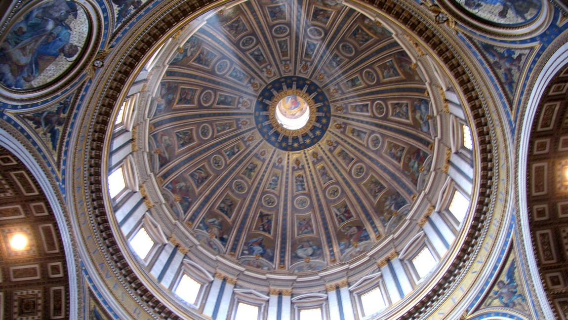 Ceiling of Saint Peter's Basilica