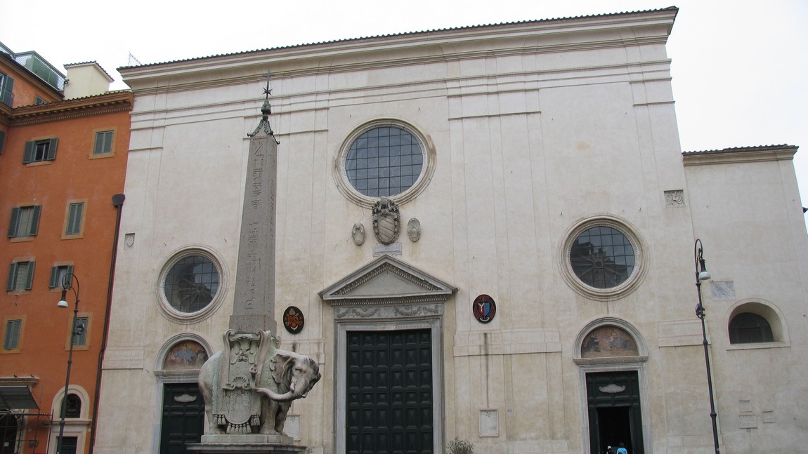 Obelisk in front of the Pantheon