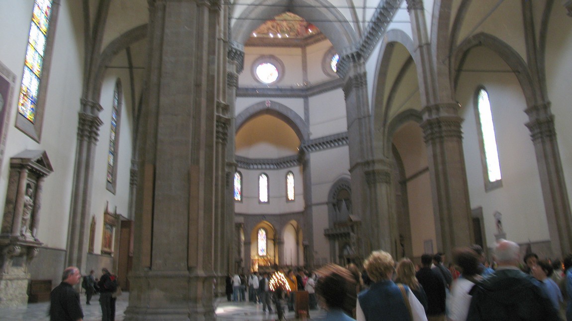 Inside the Duomo