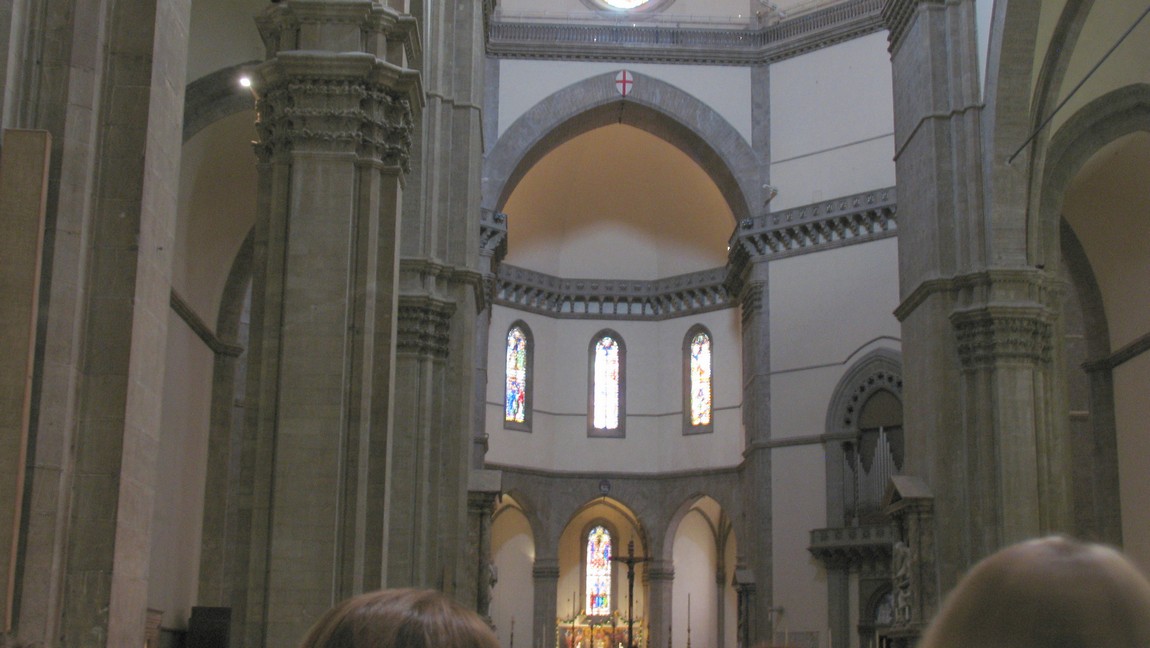 Inside the Duomo