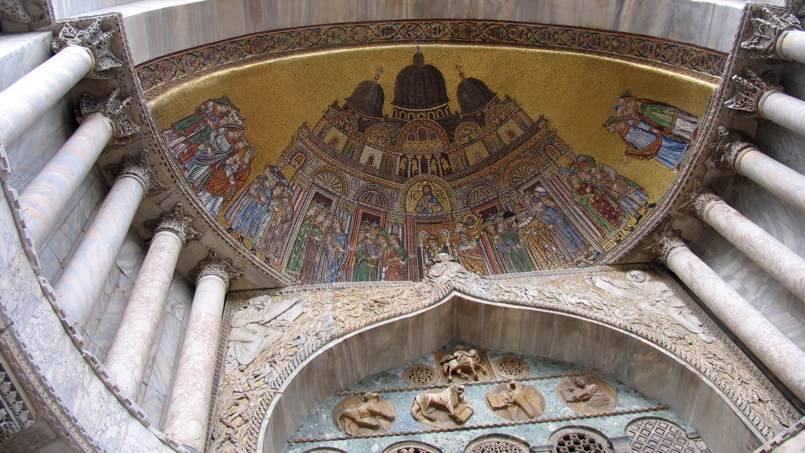 Mosaic on Saint Mark's Basilica
