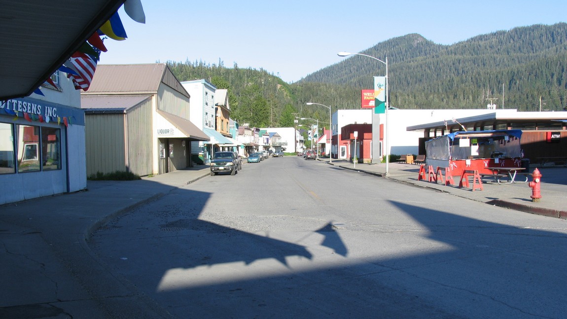 Walking around Wrangell