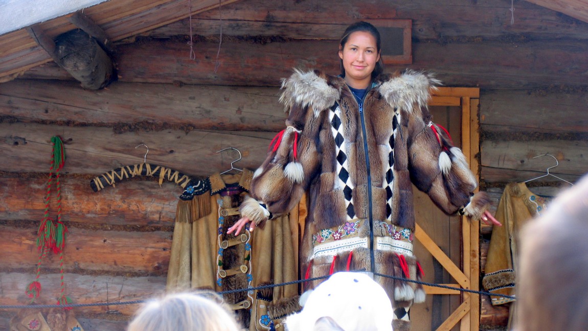 Warm native coat