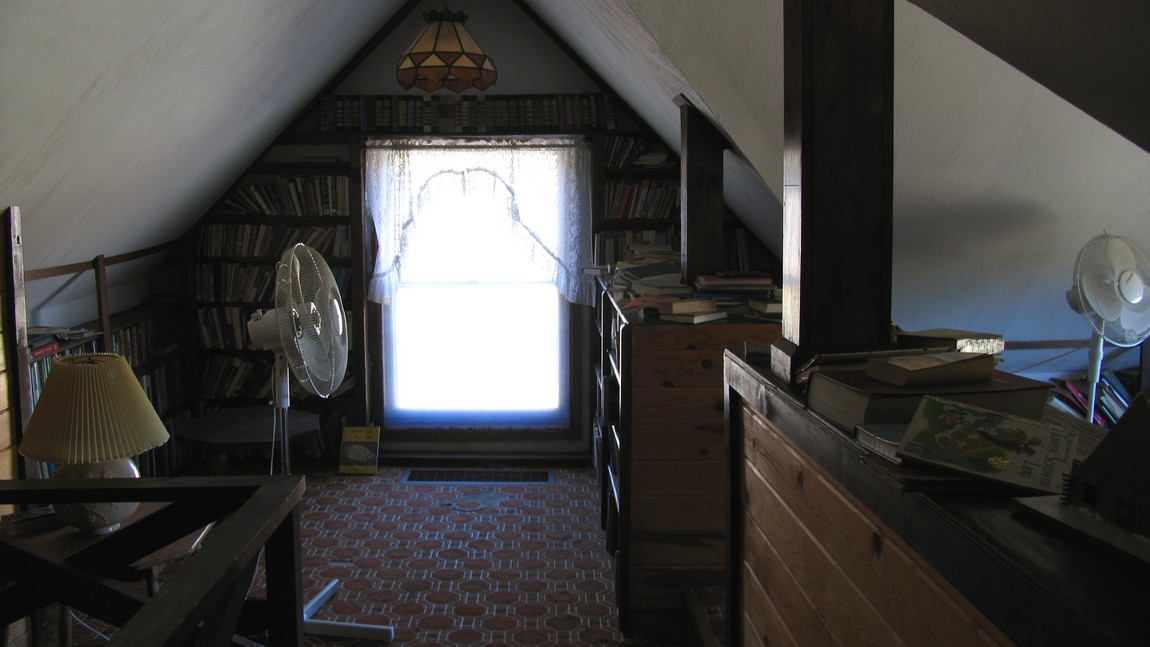 Library in the attic