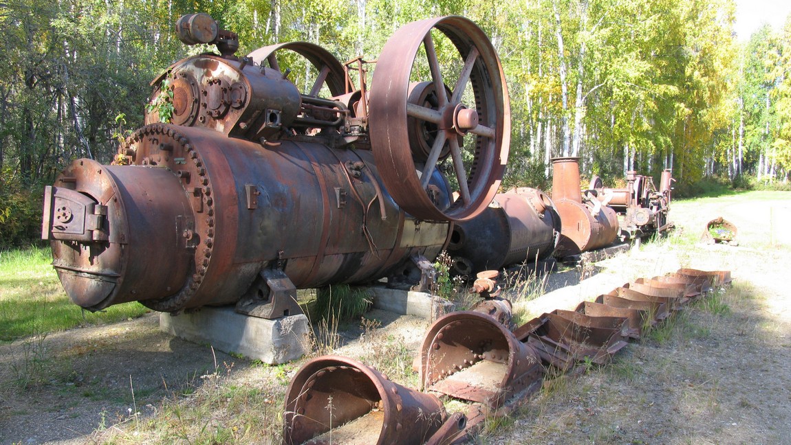 Outside the museum in Central