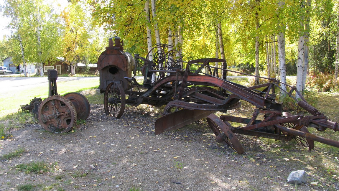 Outside the museum in Central