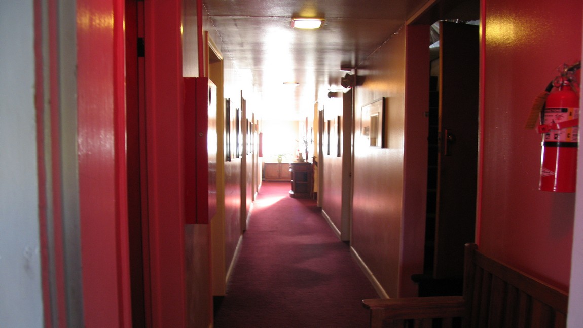 Inside the Copper Center Roadhouse