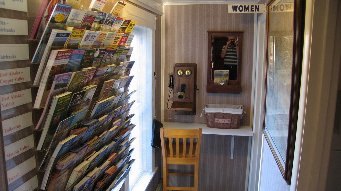 Inside the Copper Center Roadhouse