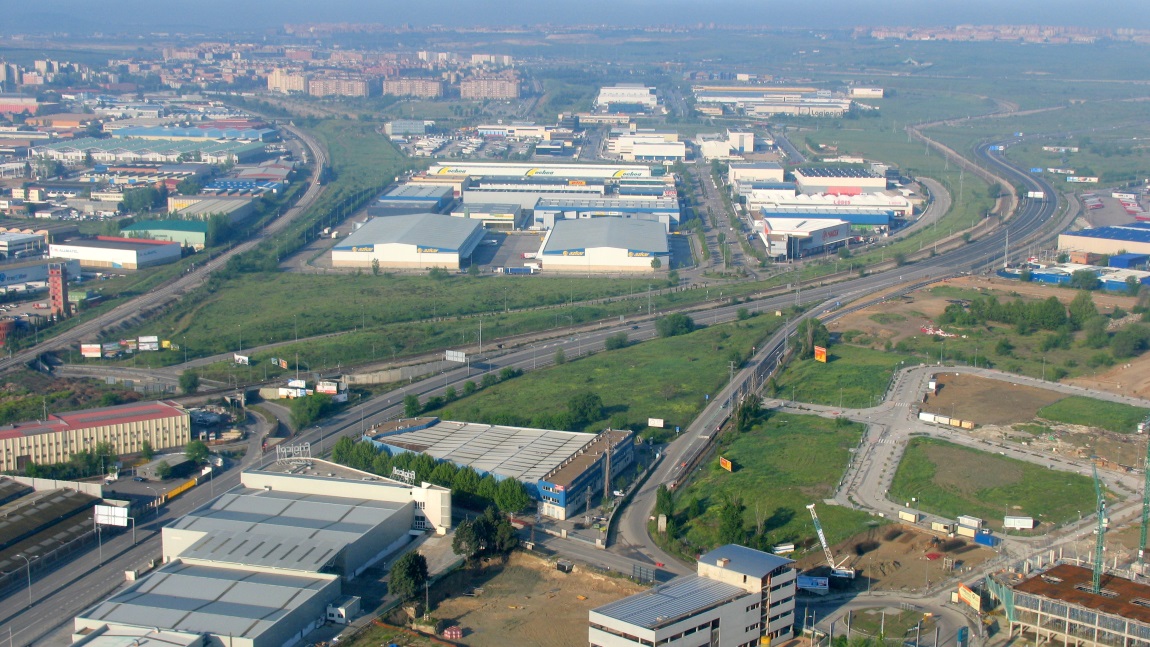 Landing in Madrid