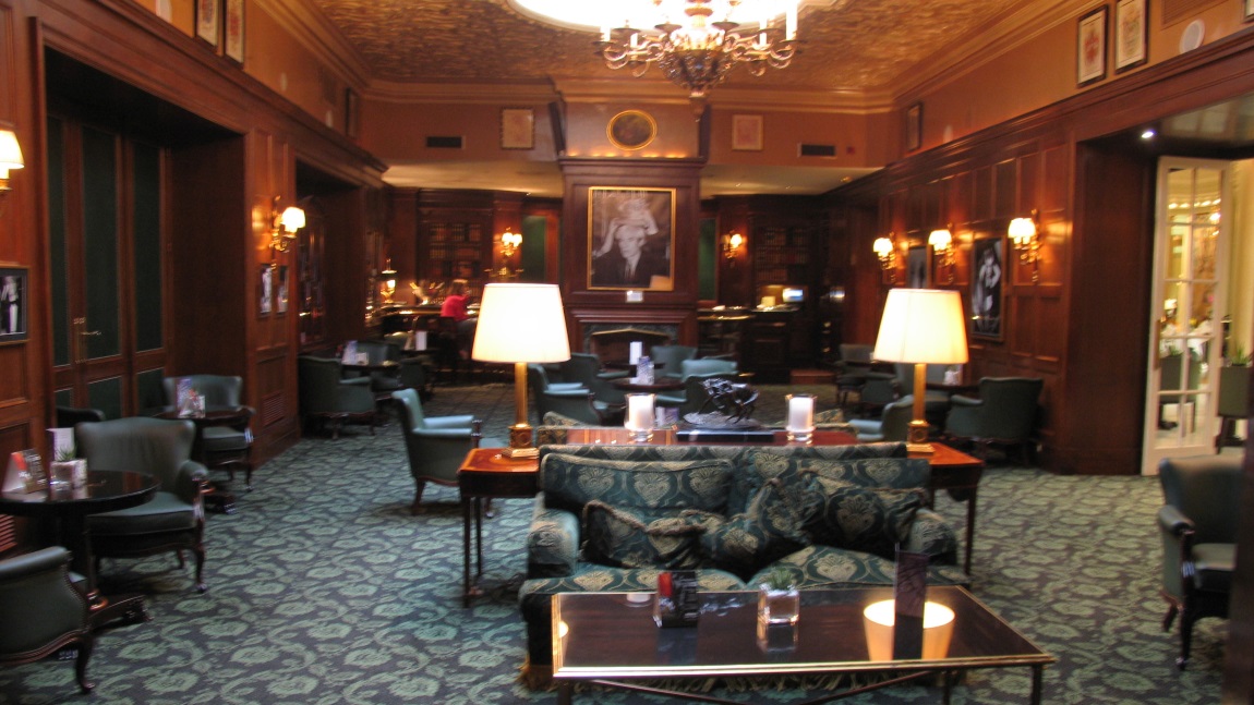 Inside the Palace Hotel