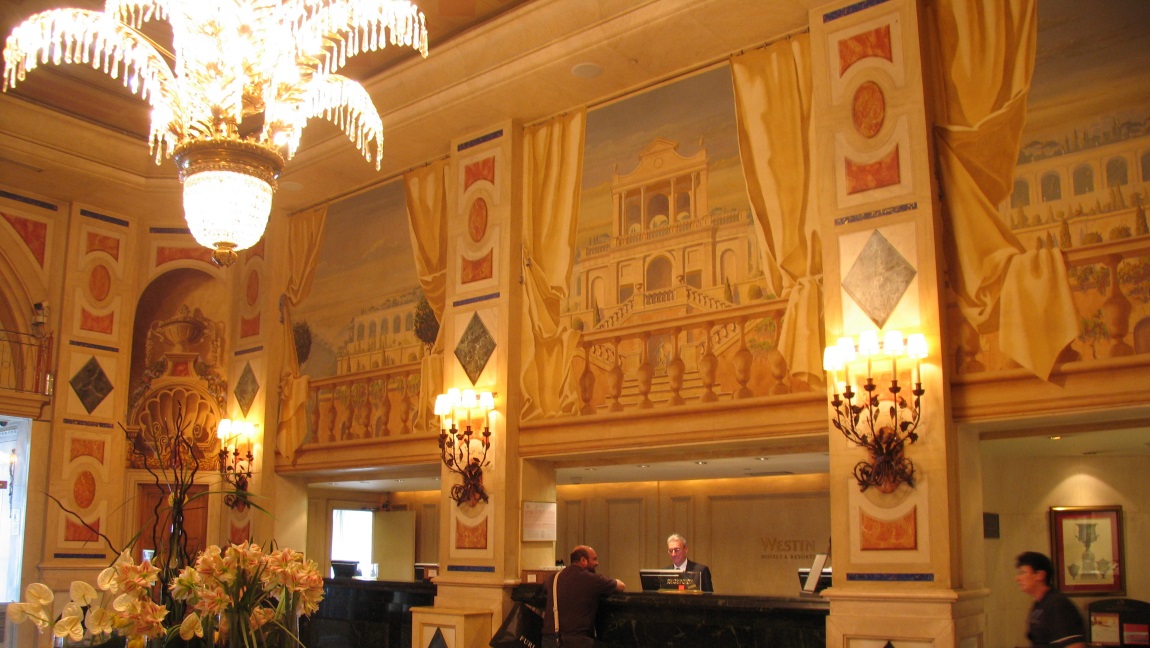 Inside the Palace Hotel