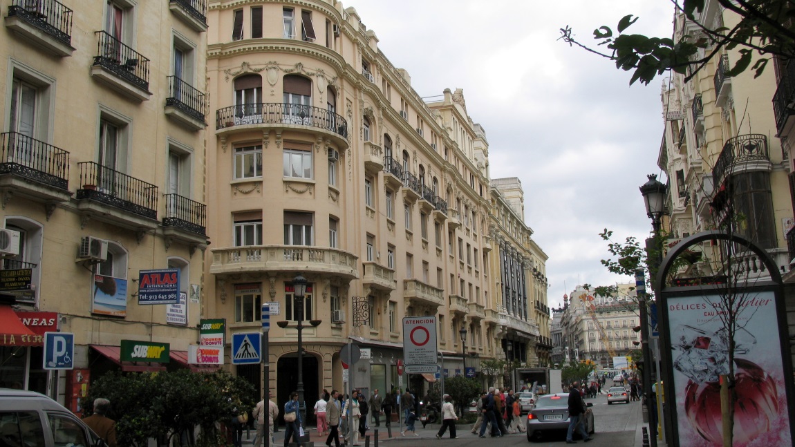 Walking down Calle Mayor