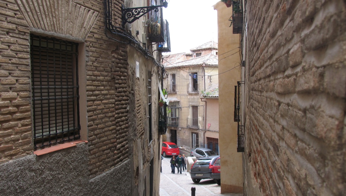 Walking around Toledo