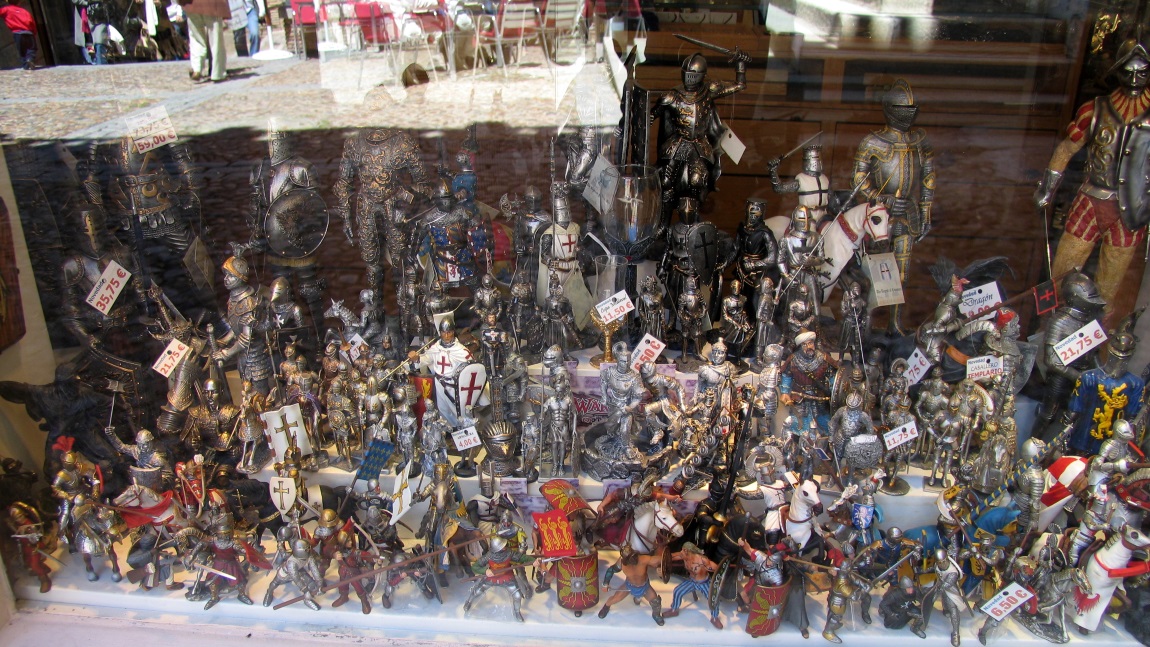 Window shopping in Toledo