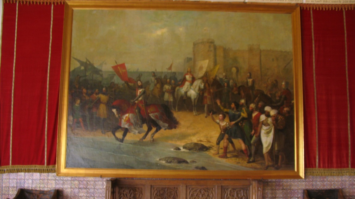 Inside the Alcazar Castle