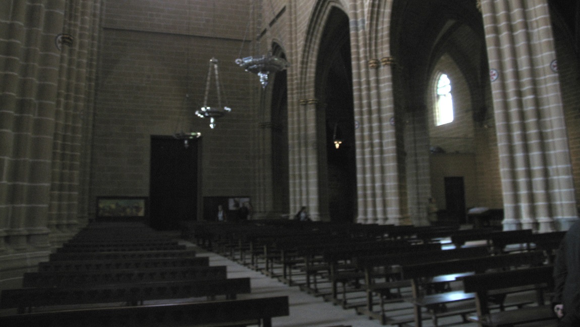 Inside Pamplona Cathedral