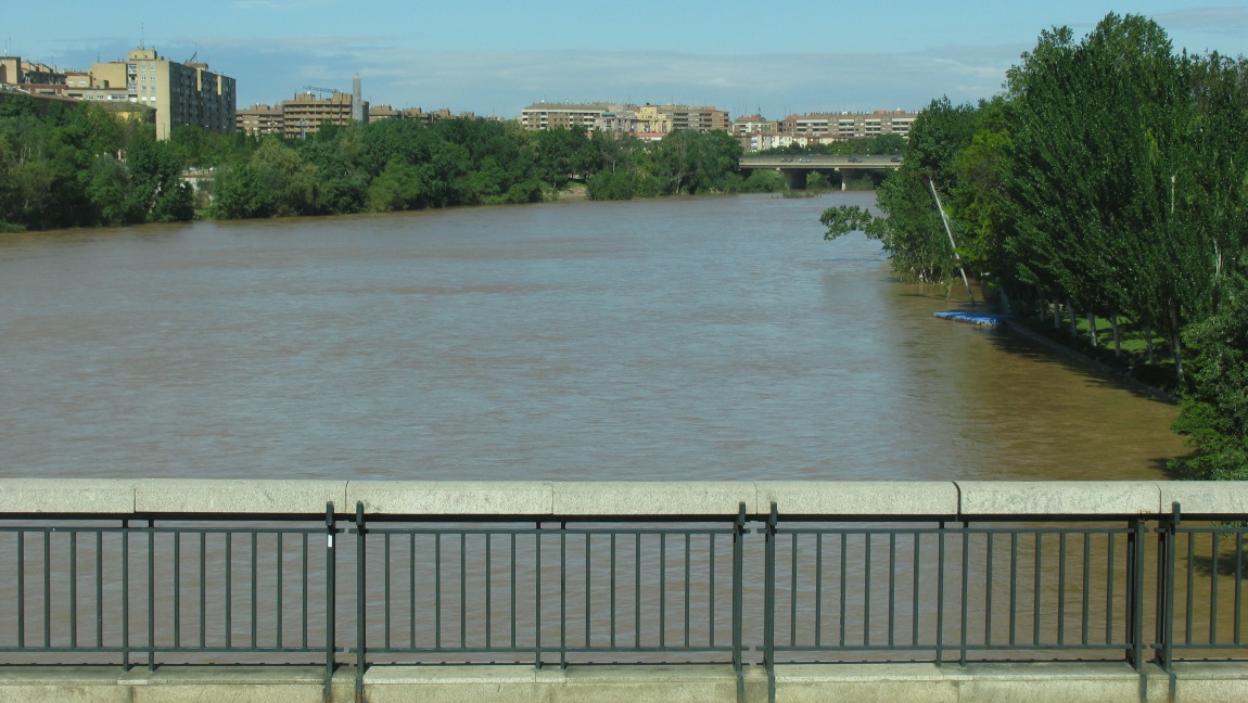 Crossing the Ebro River