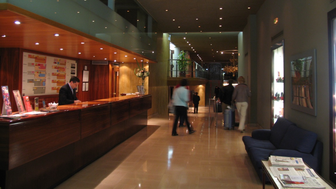 Inside the Hotel Ambassador