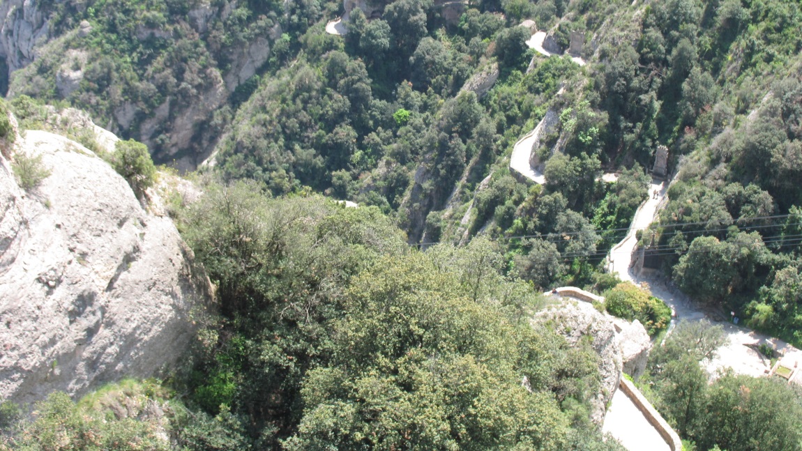 Trails to some other smaller buildings