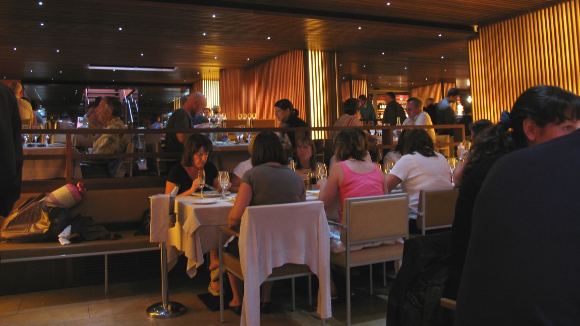 Inside The Attic restaurant