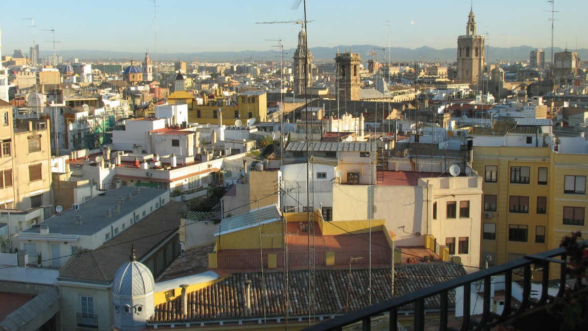 View from the breakfast room