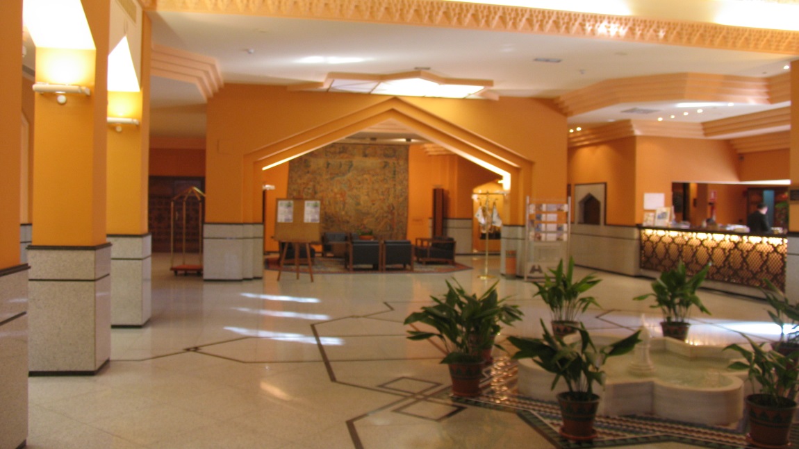 Inside the Saray Hotel