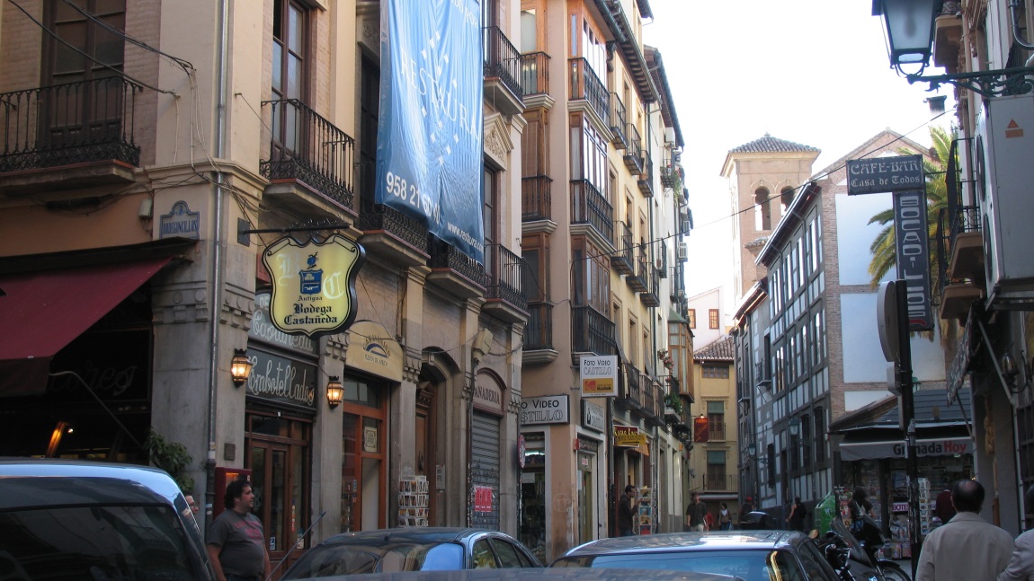 Walking on Calle Elvira