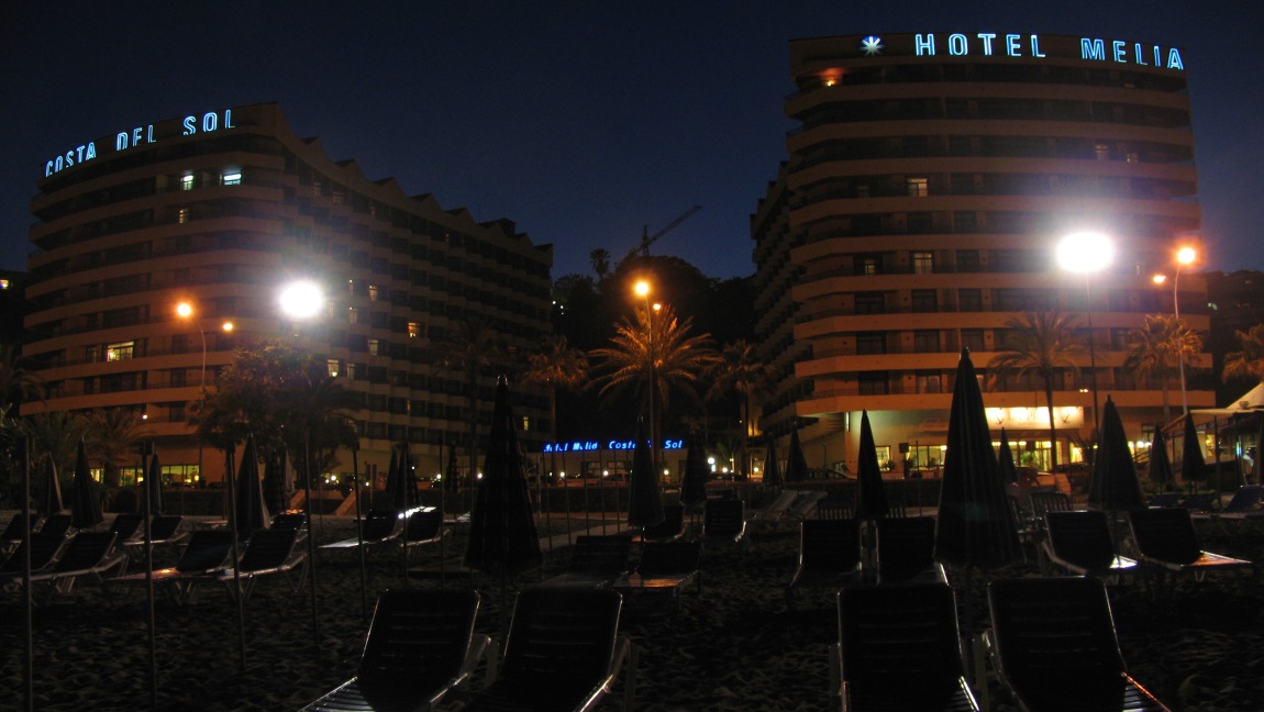 Walking back to the hotel