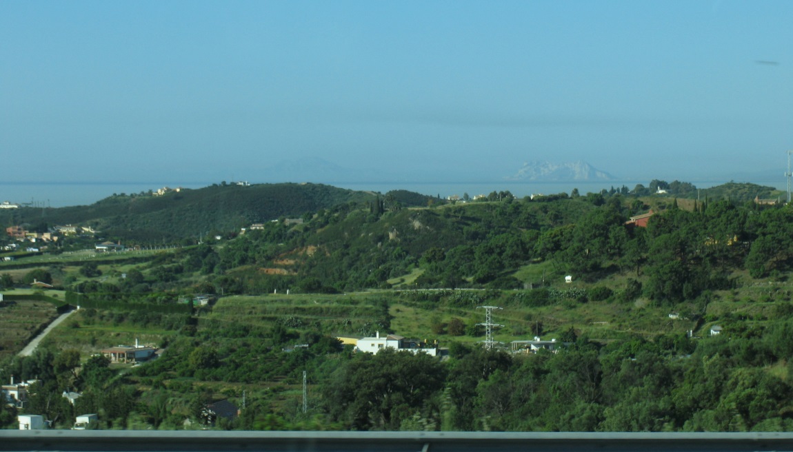 Driving from Torremolinos to Gibraltar