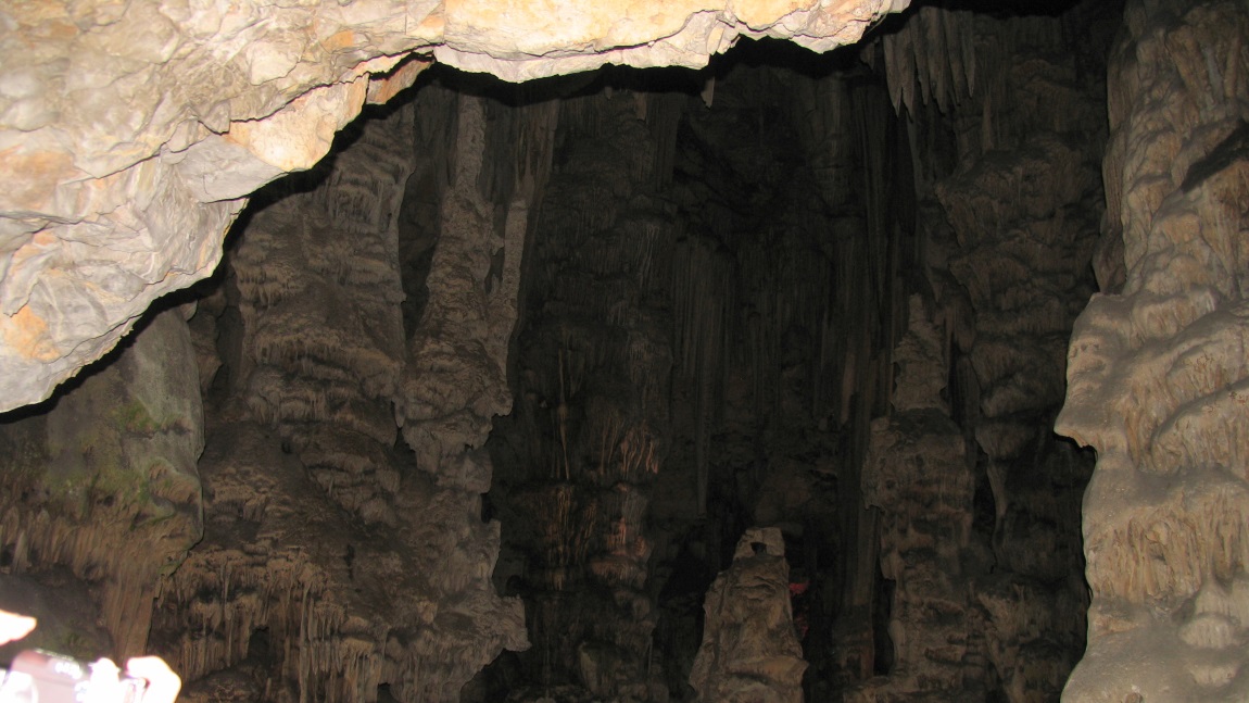 Inside Saint Michael's Cave