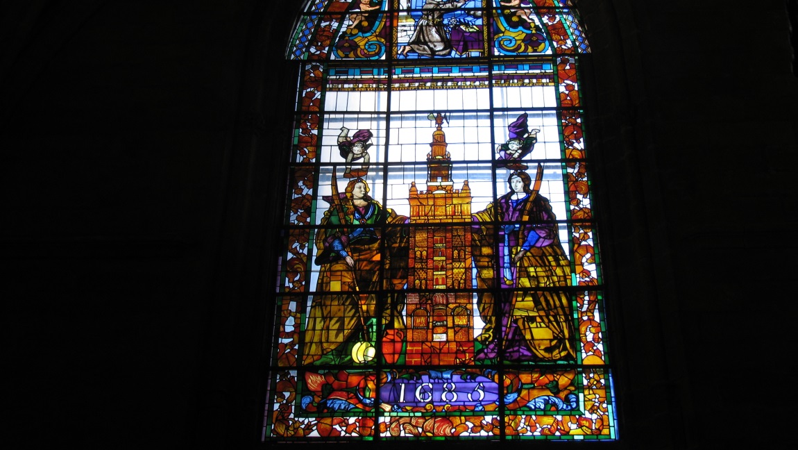 Inside the Cathedral of Seville