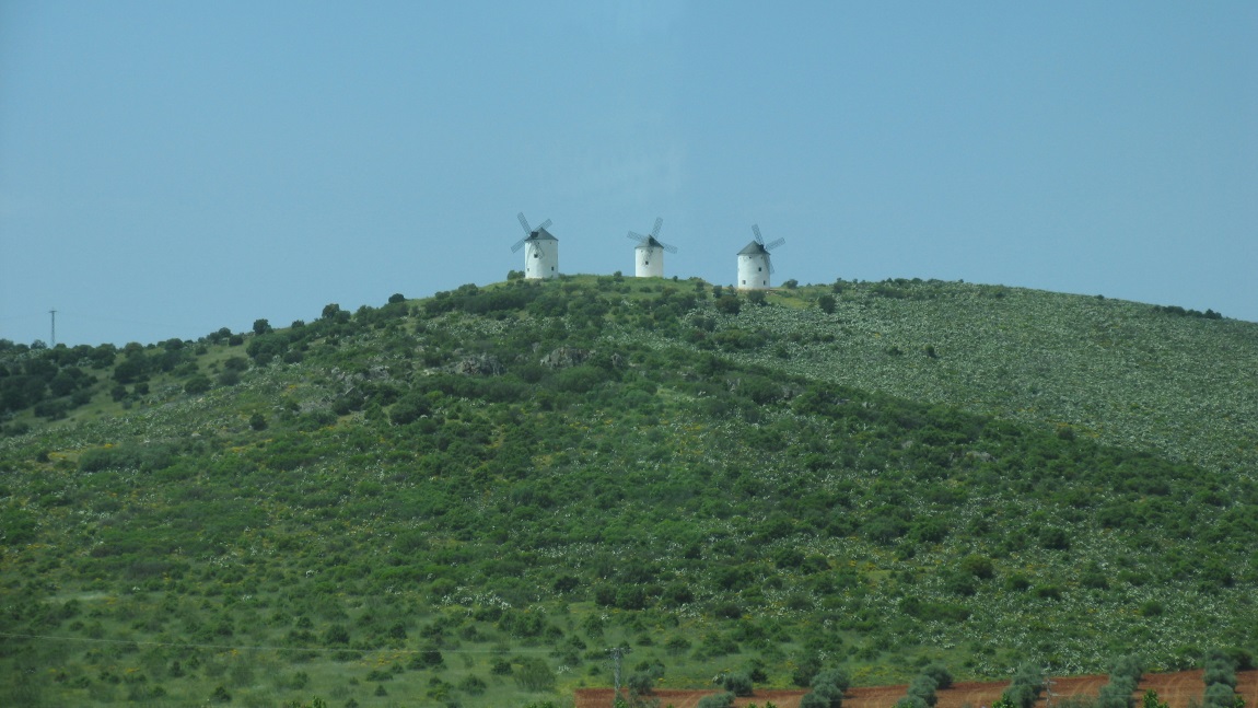 La Mancha windmills