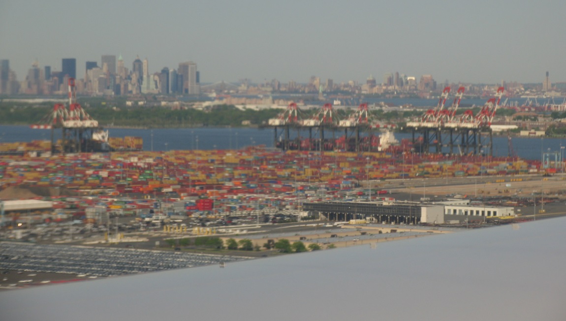 Finally arrive in Newark