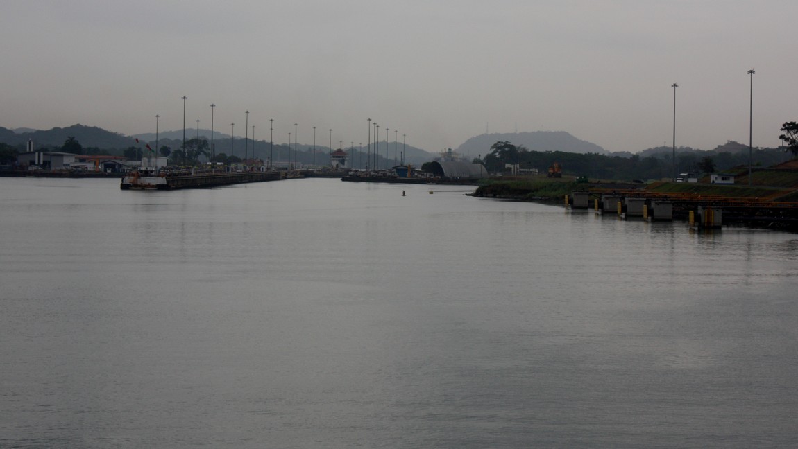 Approaching Pedro Miguel Locks