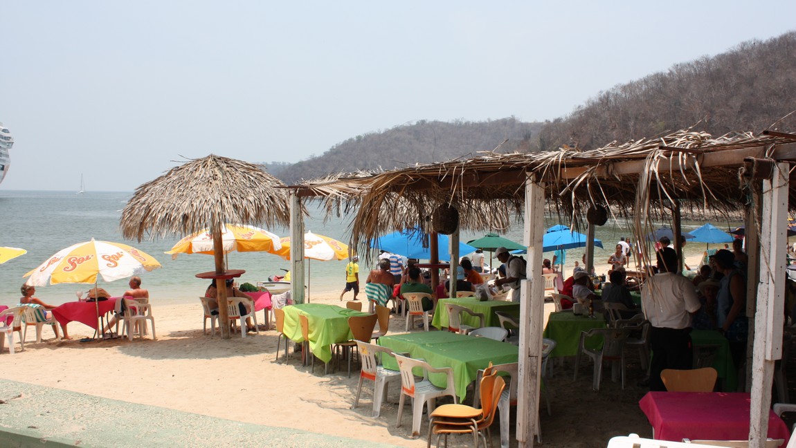 Cafe on the beach