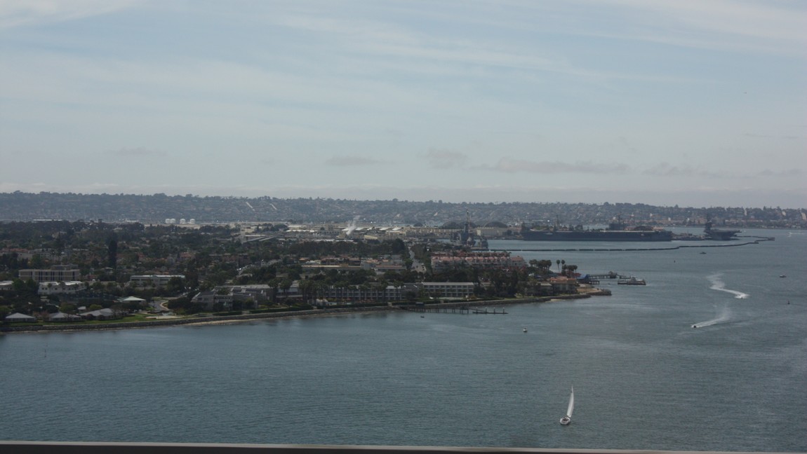 Crossing the Coronado Bridge