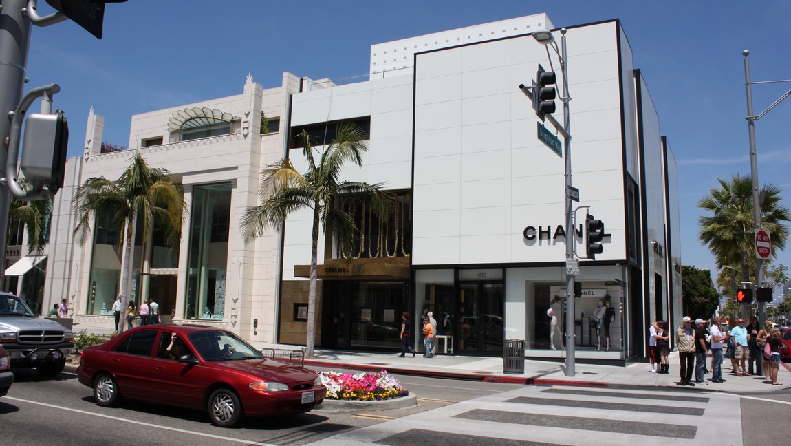 Chanel store on Rodeo Drive