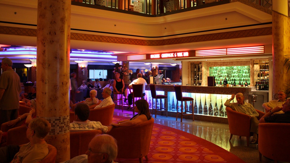 Passengers enjoying live music