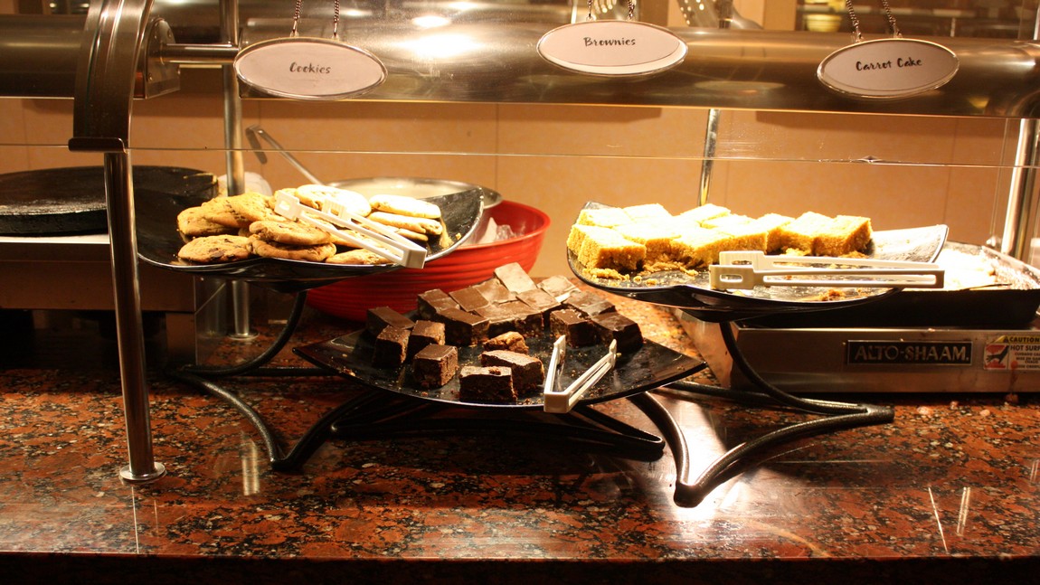 Limited snacks are available