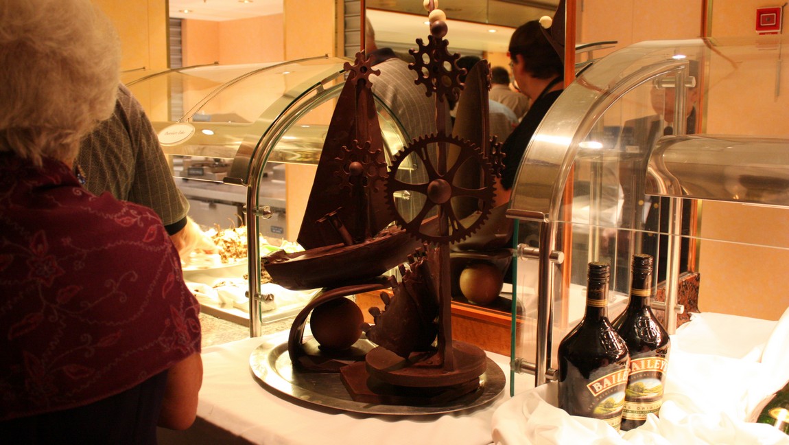 Chocolate night at the Garden Cafe