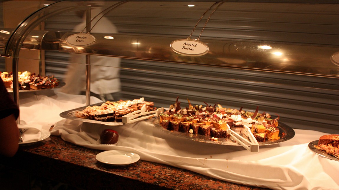 Chocolate night at the Garden Cafe