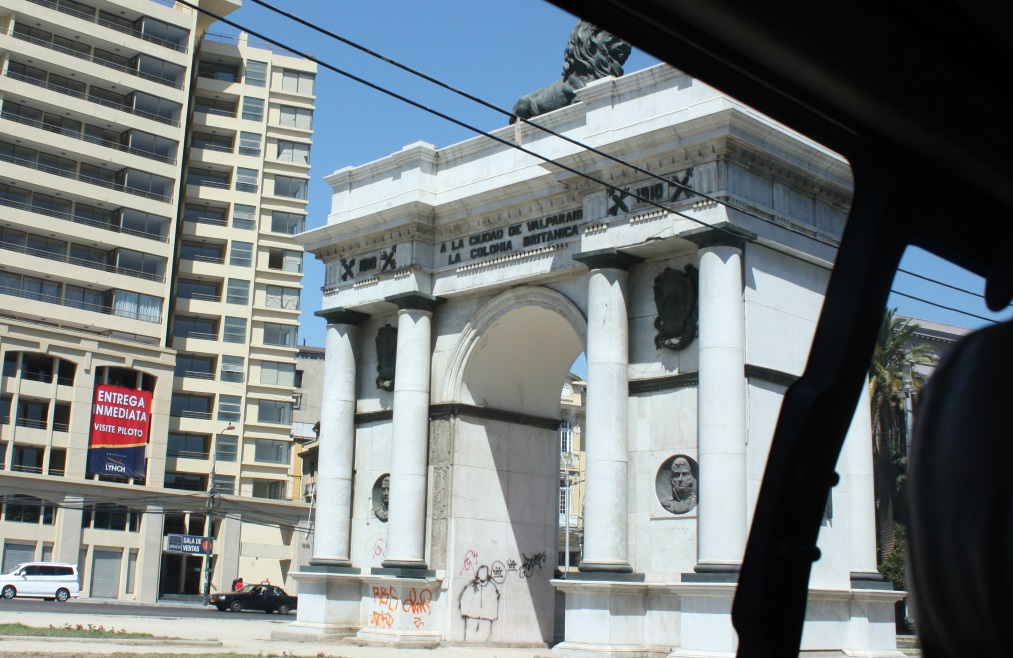 The British Arch, built in 1911