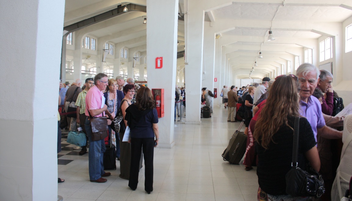 Port terminal building
