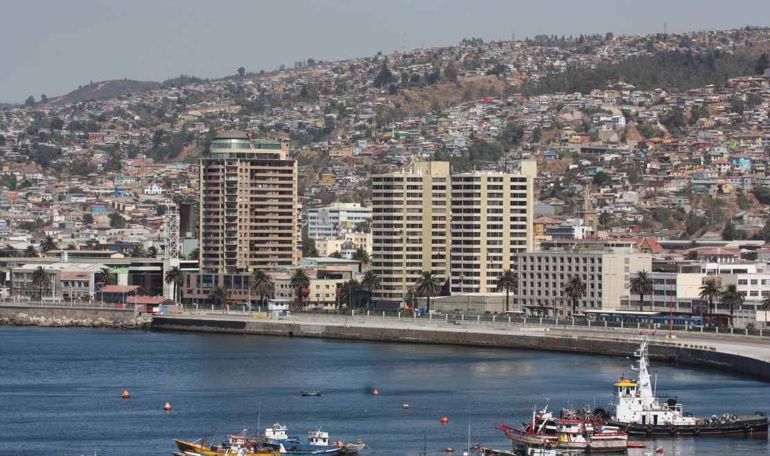 From the Port looking Southeast
