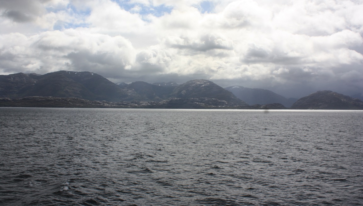 Entering the Magallanes region of Southern Chile from the North